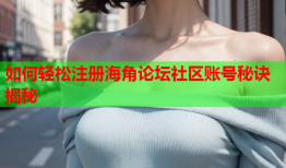 如何轻松注册海角论坛社区账号秘诀揭秘